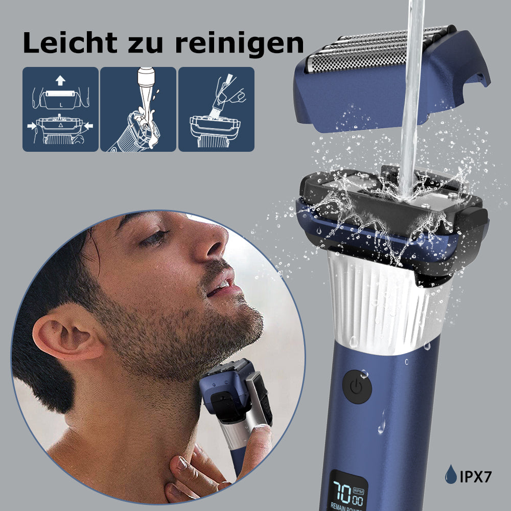 Amurhey FK705 Elektrischer Folienrasierer 5 Klingen Pro